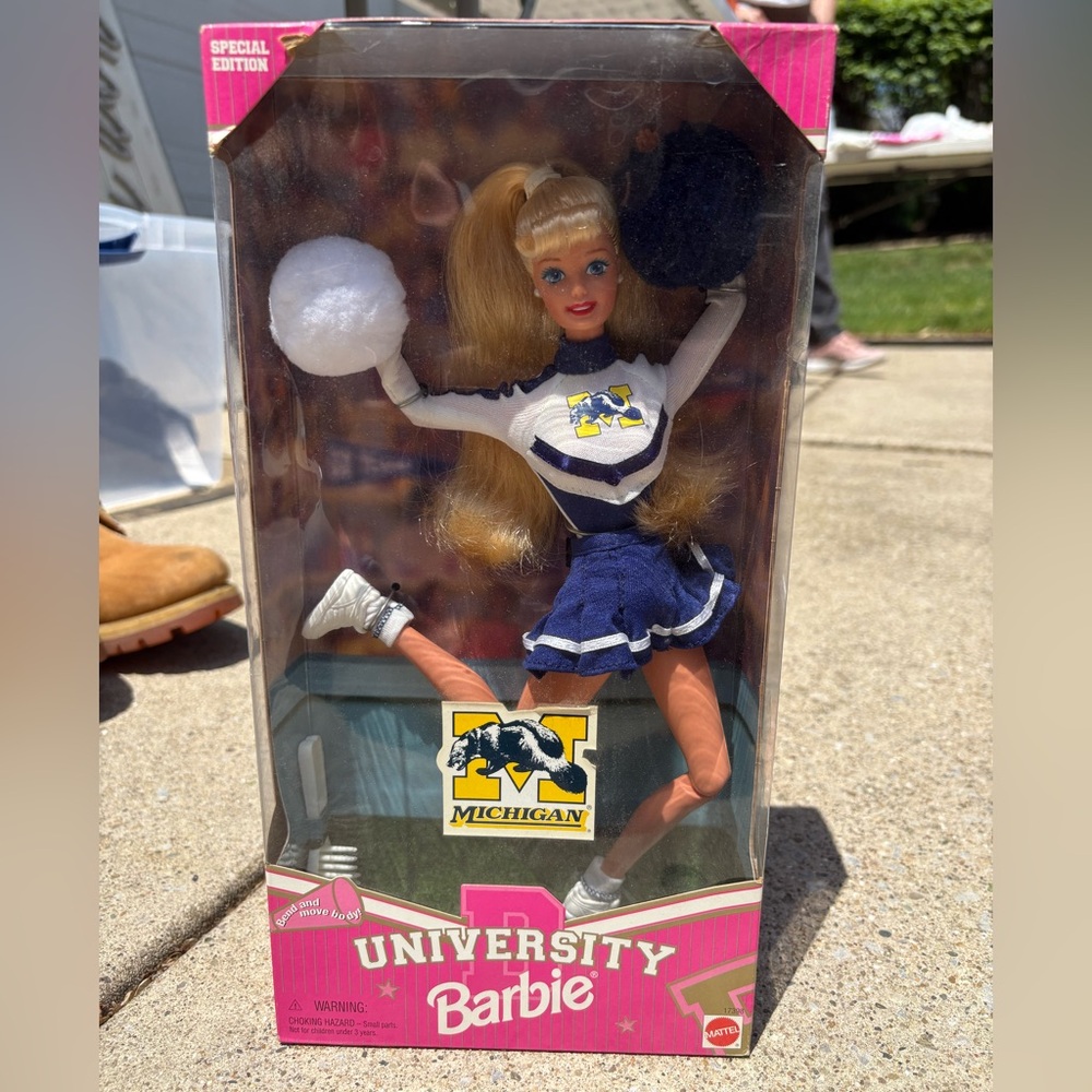Michigan University Barbie